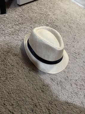 Tan hat Fedora style